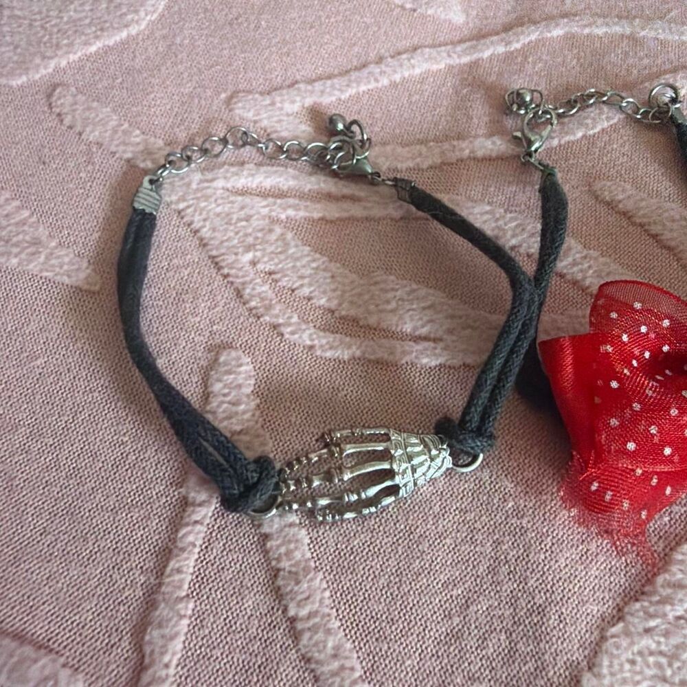 Punk Goth Bracelet Set - Picture 2 of 4